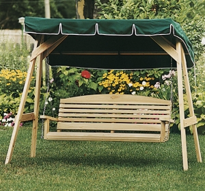 3 Person Cypress Classic Swing (Frame and Canopy not Included)
