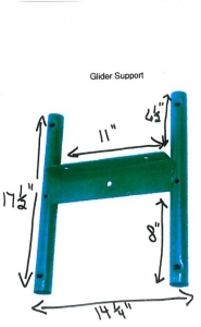 Glider Support Assembly