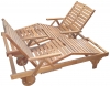 Acacia Adjustable Double Chaise