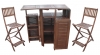 Acacia Folding Bar (Chairs Not Included)