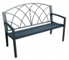 Archway Metal Bench