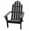 Black Cottage Classic Adirondack Chair