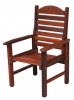 High Back Dining Chairs (Pair)