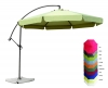 Black 10 Ft. Offset Aluminium Umbrella