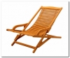 Royal Tahiti Folding Slatted Lounge Chair