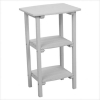 White Cottage Classic Three Shelf Side Table