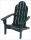 Earthbound Green Nantucket Adirondack Chair