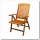 Royal Tahiti 5-Position Folding Arm Chair